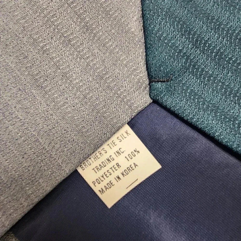 NWT VINTAGE RARE BROTHERS HANDMADE STRIPE TIE - Picture 3 of 3